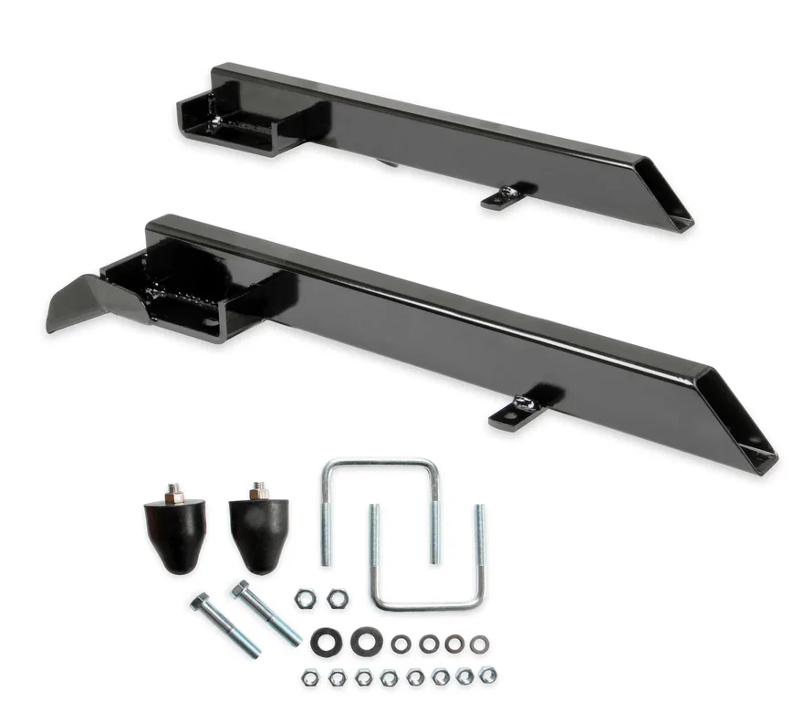 Traction Bars - Street/Strip, 1970.5-81 Camaro/Firebird, Black Steel