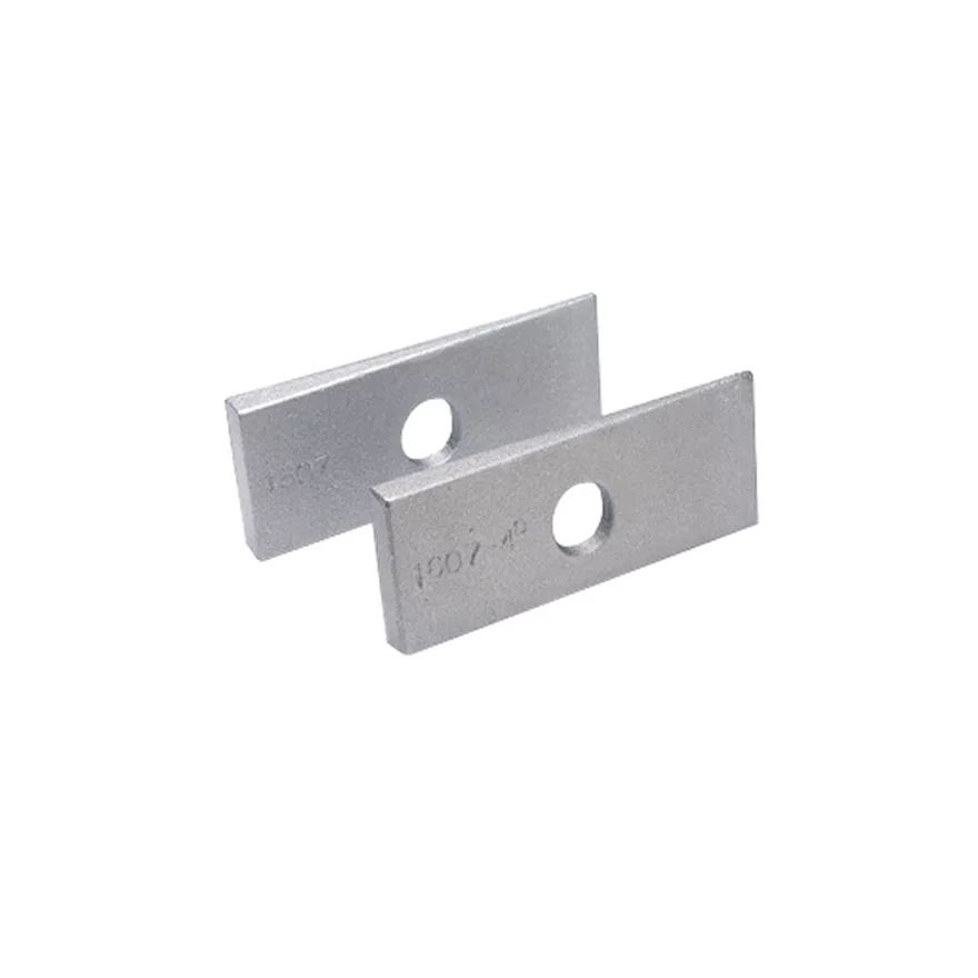 Axle Shims - Traction Bar Wedge Kits - 4 degree - Aluminum