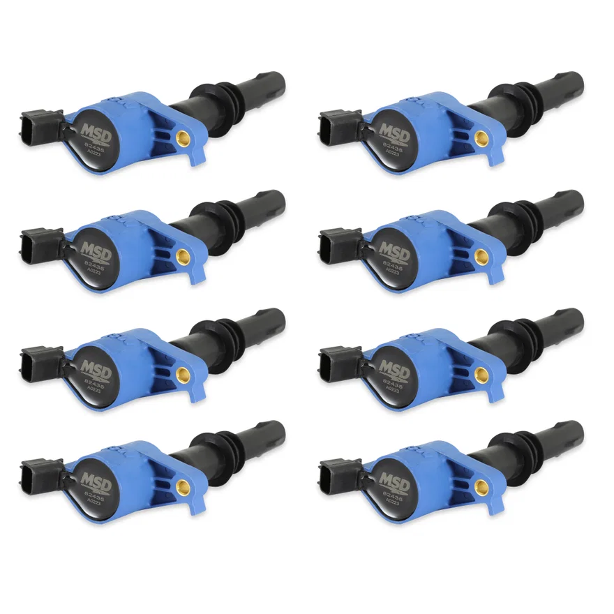 Ignition Coil - Blaster - Ford 3-Valve V8 - Blue - 8-Pack