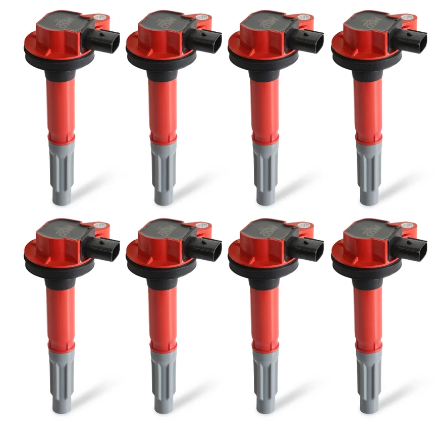 Ignition Coil - Blaster - Ford 5.0L Coyote - Red - 8-Pack