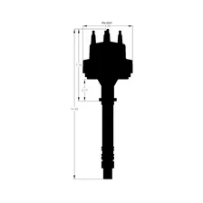 Chevy V6 Even-Fire Pro-Billet Distributor image 3