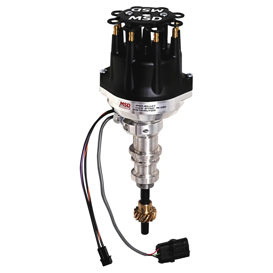 Pro-Billet Cam Sync Distributor, Ford 289/302, Bronze gear
