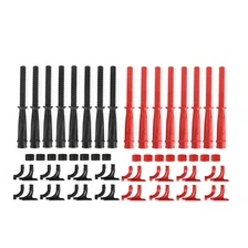 Dual Plug Hemi Wire Set, Red and Black Super Conductor 8.5mm image 2