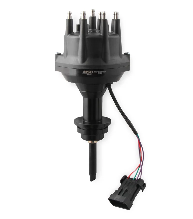 Black, Chrysler 318-360 Dual Sync Distributor