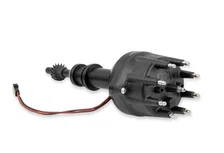 Black Distributor, Ford 351W, Pro-Billet w/Steel Gear image 4