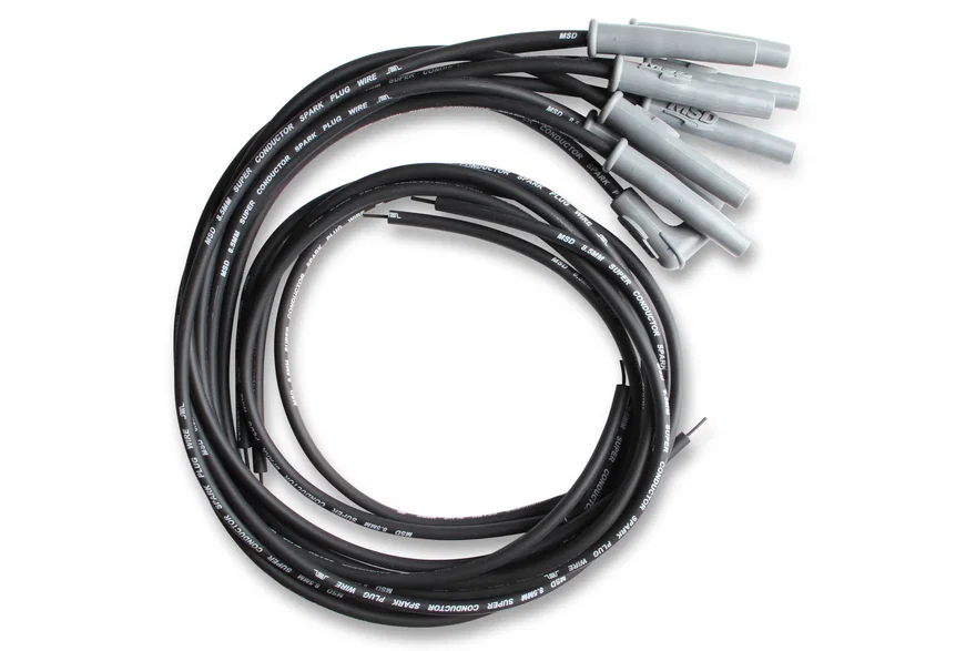 Black Super Conductor 8 Cyl Multi-Angle-HEI, Universal