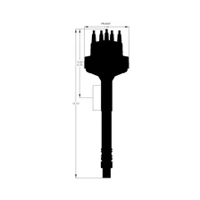 Chevy Extra Tall Slip Collar Pro-Billet Distributor image 6