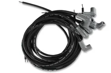 Black Super Conductor Universal 8 Cyl, 90° Plug/90° Plug image 1