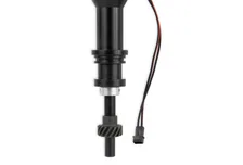 Black Distributor, Ford 351W, Pro-Billet w/Steel Gear image 2