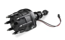 Black Distributor Ford 289-302, Pro Billet, Small Cap, Steel Gear image 5