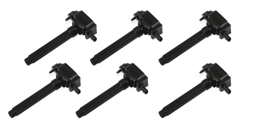 Ignition Coil - Blaster - Chrysler V6 - Black - 6-Pack