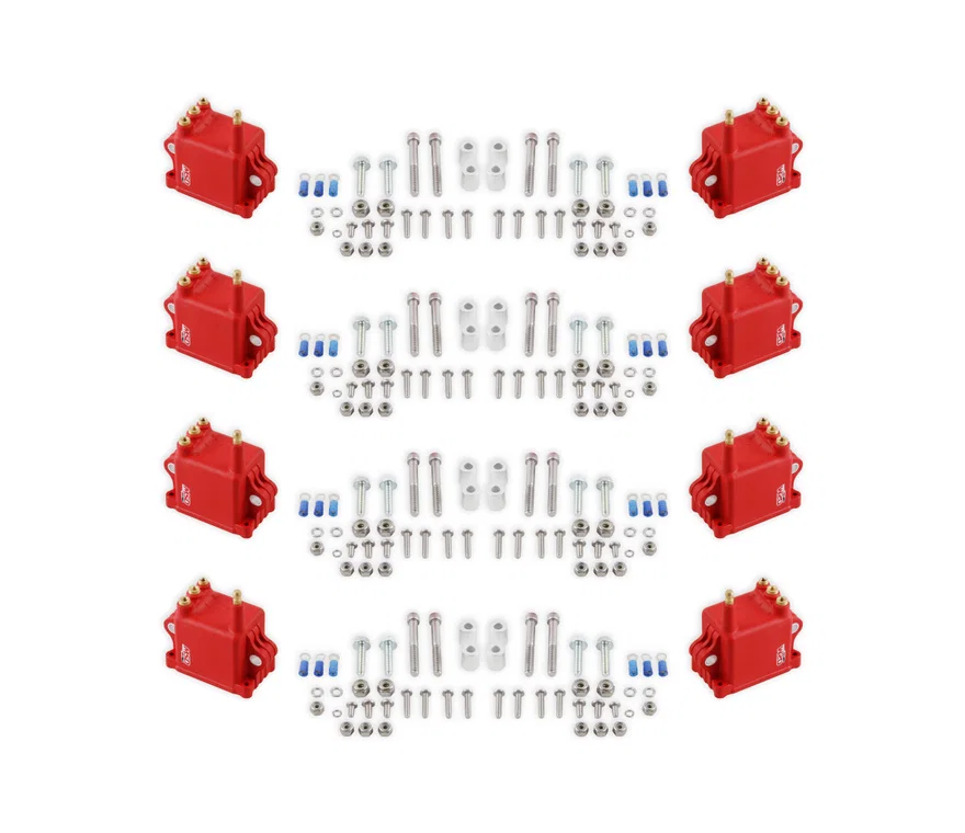 Ignition Coil - High Output - 8-Pack - Red
