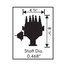 Ford 289/302 Ready-To-Run Distributor, Steel Gear image 5