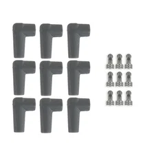 Boot & Terminal Kit 90 Deg Short HEI Gray image 1