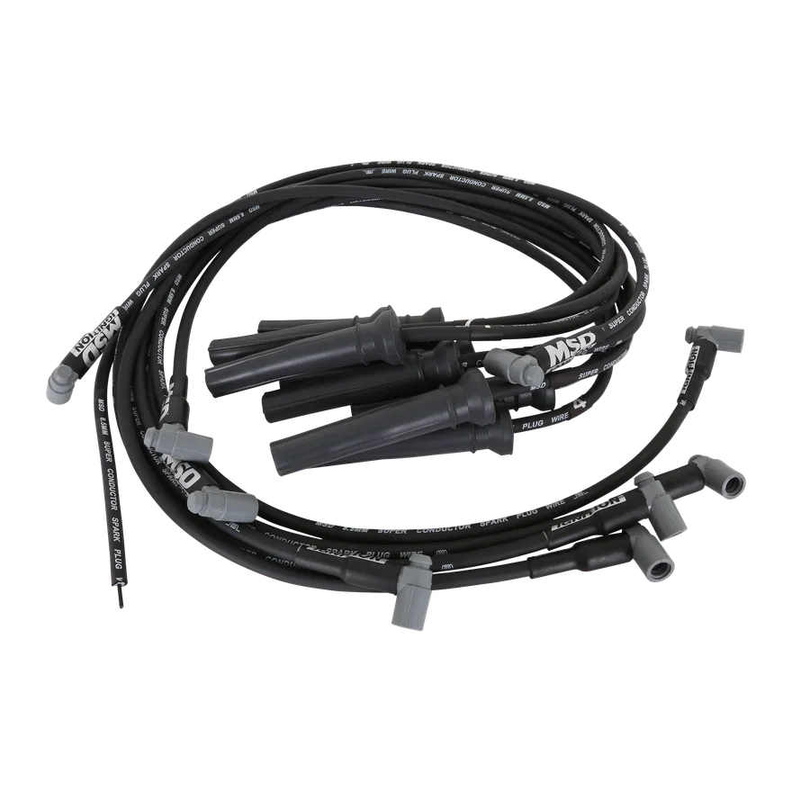 Wire Set, Super Conductor, BB Chevy w/Front Drive & Pro Stock ZR1 Boots