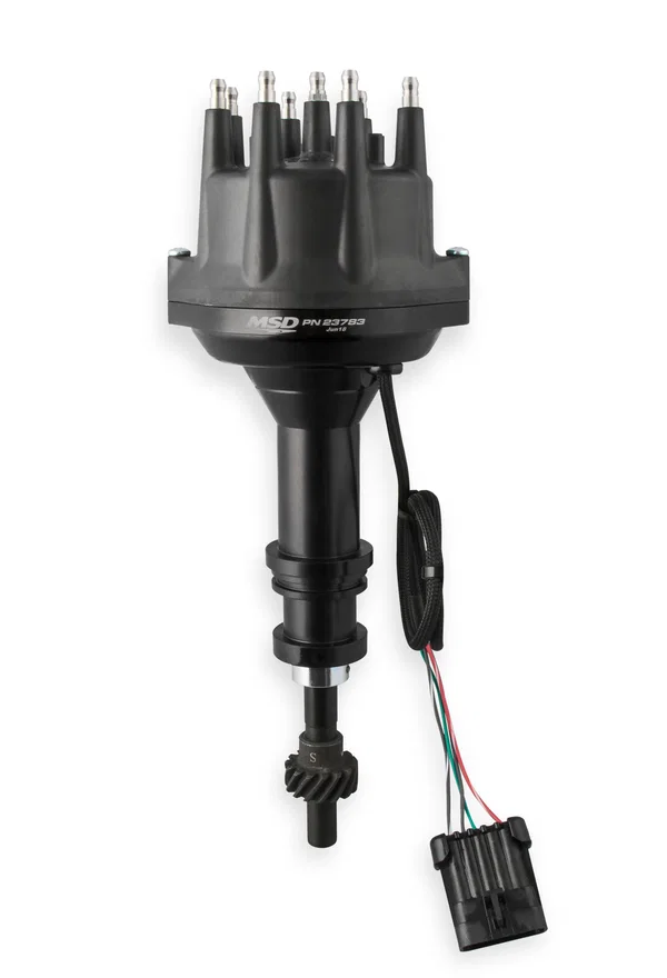 Black, Ford 351W Dual Sync Distributor