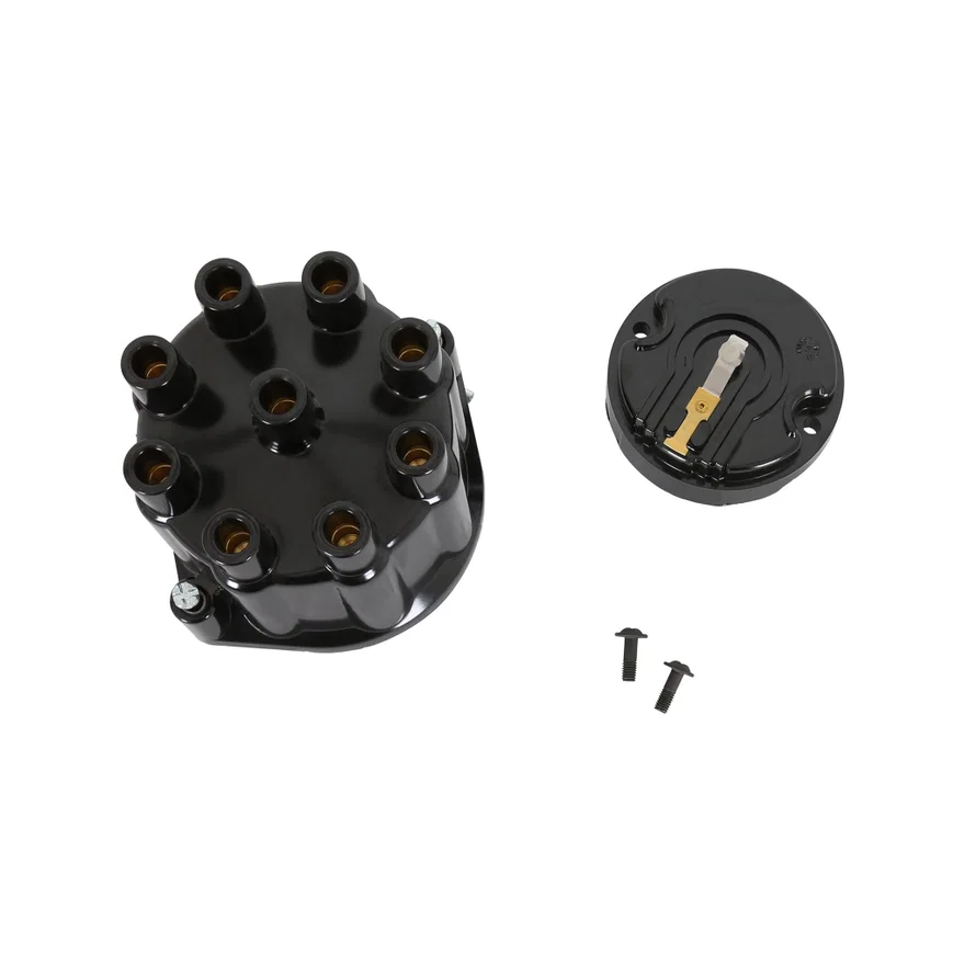Cap and Rotor Kit, Street Fire, MSD/GM V8 Points, Socket