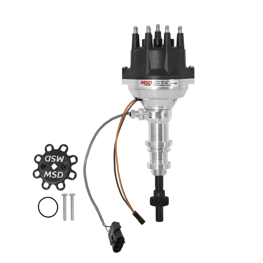Pro-Billet Cam Sync Distributor, Ford 351W, Steel gear