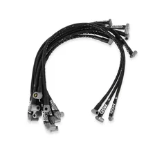 Sleeved Spark Plug Wires for SBC over valve cover, HEI for Chevrolet image 1