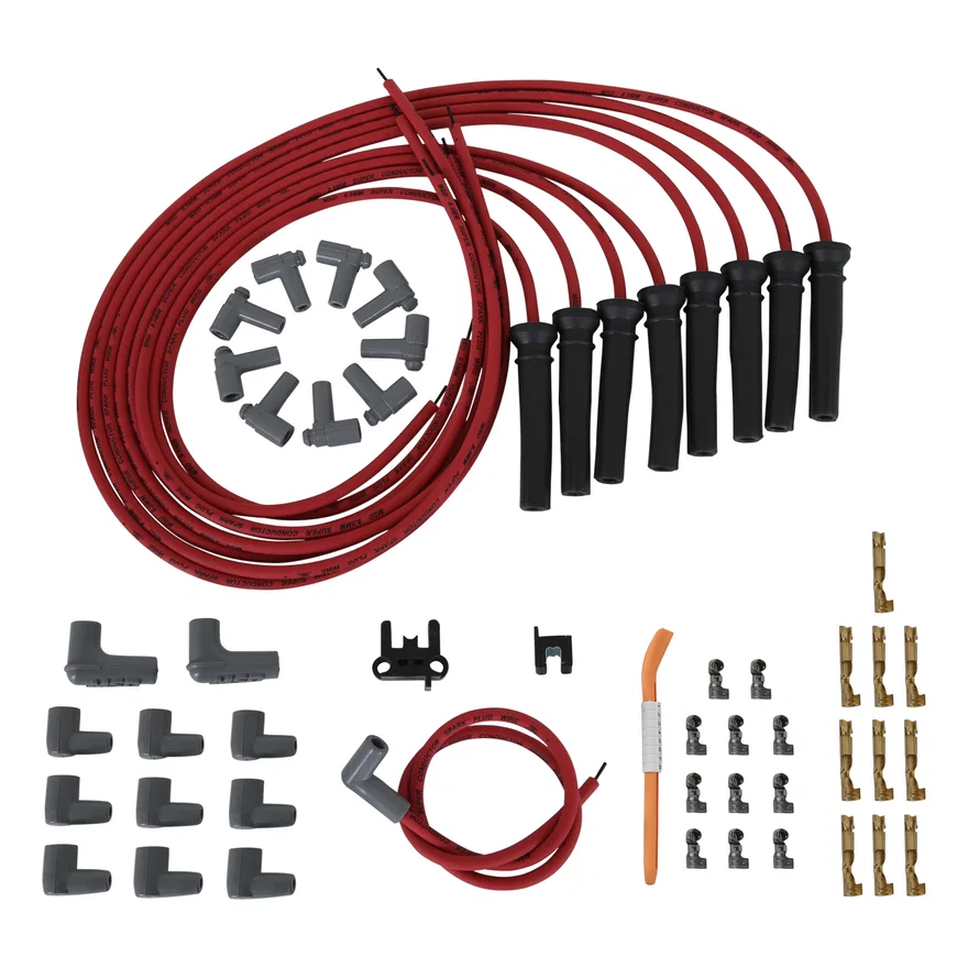Super Conductor Spark Plug Wire Set Chevy Pro Stock Head