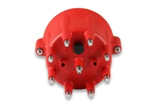 Distributor Cap - V8 - HEI Terminals - Red - Spark Plug Wire Retainer image 5