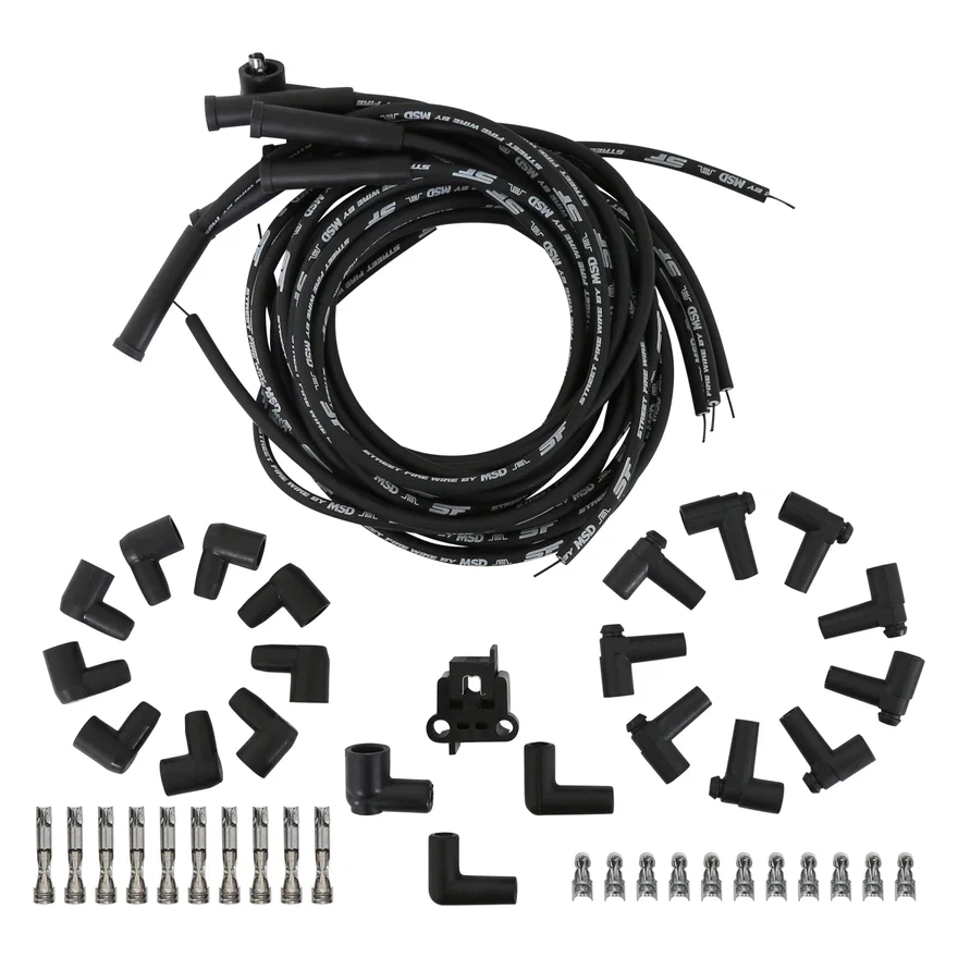 Street-Fire Wire Set V8 Multi-Angle, Sock/HEI Universal