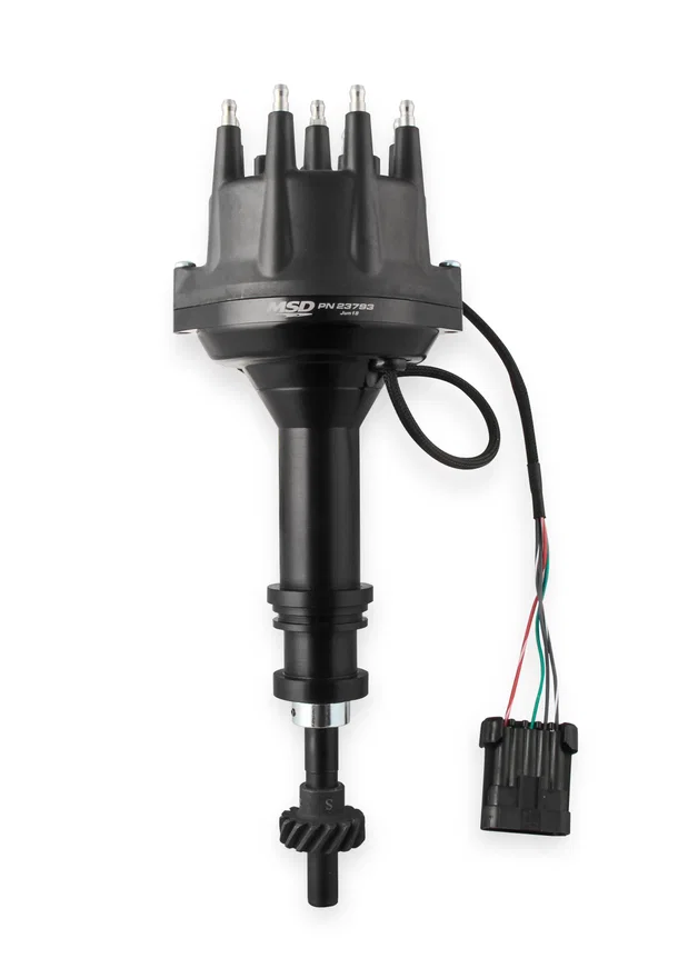 Black, Ford 351C - 460 Dual Sync Distributor