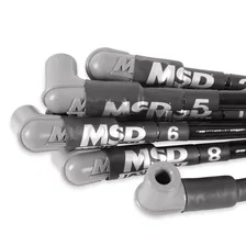 Sleeved Spark Plug Wires for SBC under exhaust, HEI for Chevrolet image 2