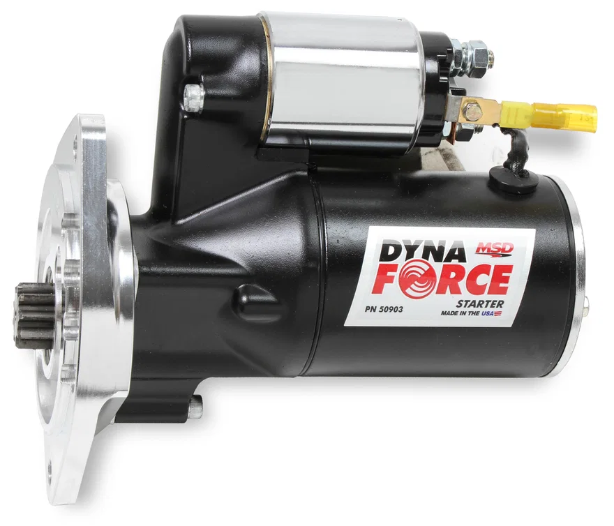 DynaForce Starter - High Torque - Black - 3/4" Depth Ring Gear