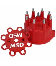 Distributor Cap, Pro-Billet Marine, Ford, Red image 2