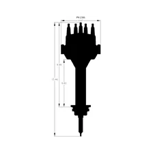 Chrysler 383, 400 Dual Snyc Distributor image 6
