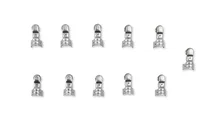 Black, 8.5mm Super Conductor 8-Cylinder Multi-Angle, Universal image 5