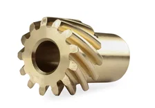 Chevy Bronze Distributor Gear .500"ID image 4