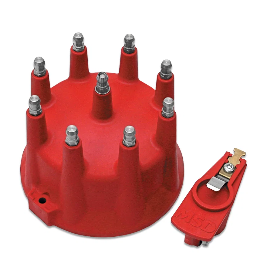 Replacement Cap and Rotor for Pro Mag, Red