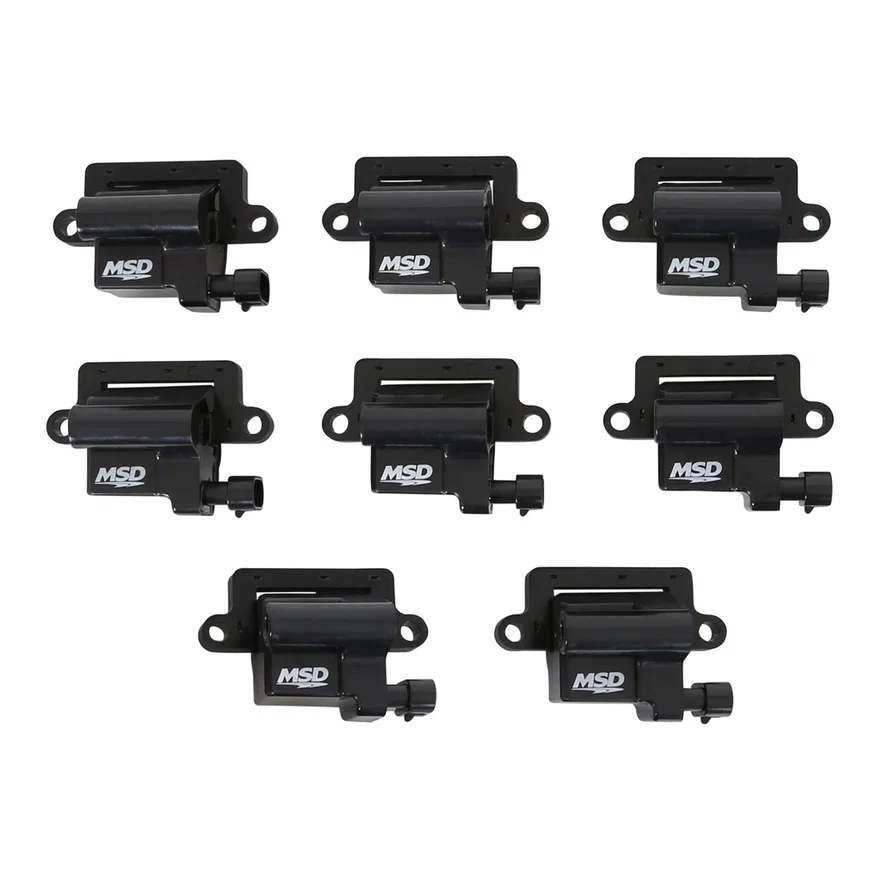 Ignition Coil - Blaster Series - L-Series Truck Engine - Black - 8-Pack
