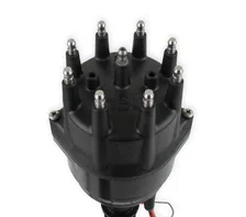 Ready-to-Run Black Marine Distributor Ford 351C-460, Steel Gear image 3