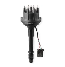 Black, Chevy Tall Deck Dual Sync Distributor image 1