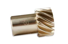 Chevy Bronze Distributor Gear .500"ID image 5