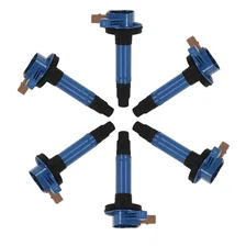 Ignition Coil - Ford EcoBoost - 3.5L V6 - 3-Pin Connector - Blue - 6-Pack image 6