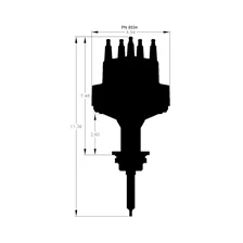 Billet Chrysler Small Block Distributor image 6