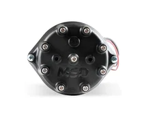 Black Distributor Ford 351C-460, Pro Billet, Small Cap, Steel Gear image 8