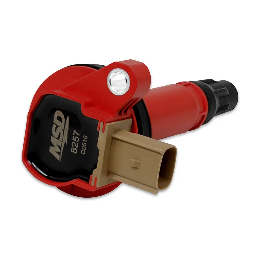 Ignition Coil - Ford EcoBoost - 3.5L V6 - 3-Pin Connector - Red