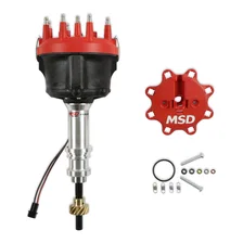 Billet Distributor - Ford - Small Block V8 - Bronze Gear image 1
