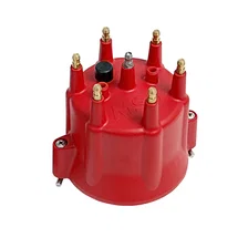 Chevy MSD 6 Cylinder HEI Distributor Cap w/Retainer image 2