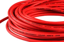 Super Conductor Spark Plug Wire, Red 8.5mm, 50 Ft image 4