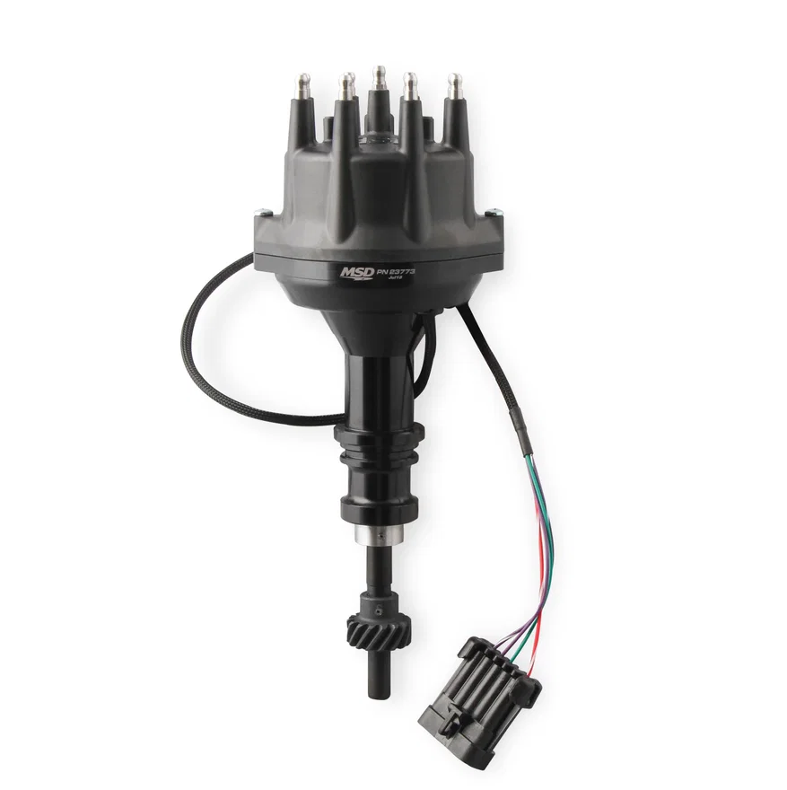 Black, Ford 289, 302 Dual Sync Distributor
