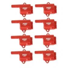 Ignition Coil - Pro Power Series - GM LS Truck Style - Red - 8-Pack image 1