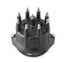 Black, Chevy Tall Deck Dual Sync Distributor image 3