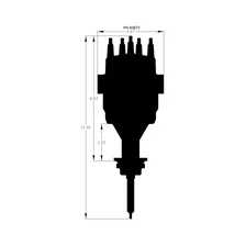 Black Chrysler 426, 440 Ready-To-Run Distributor image 5