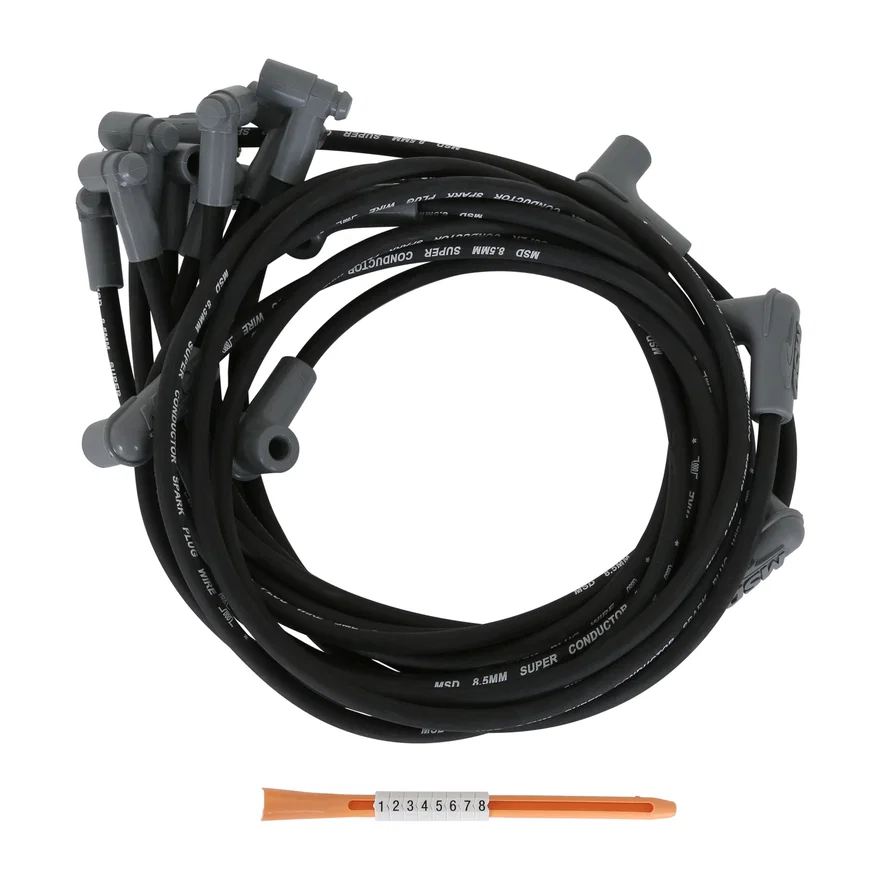 Black Super Conductor Corvette, 305, 350 HEI